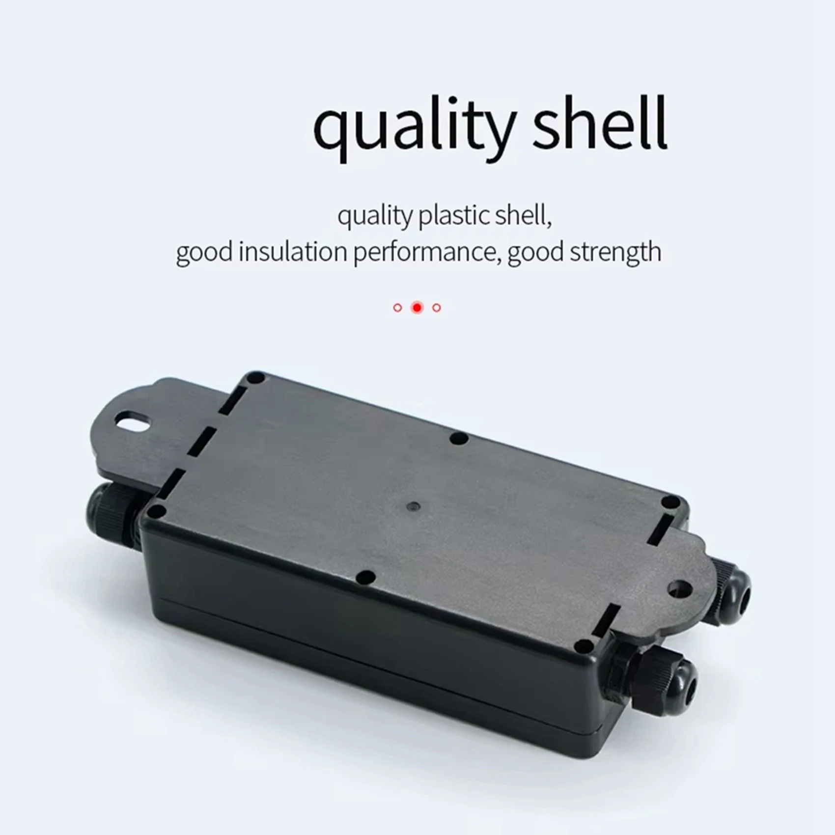 2X 4 In 1 Load Cell Shell Junction Box Amplifier,With Multiple Protections Connection: 1-4 Sensors,Belt Weighing Tower-AT36
