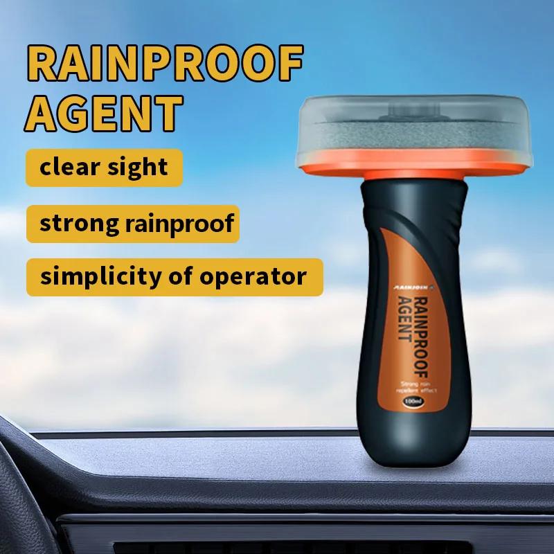 Water Repellent Car Glass Anti Rain Coating Hydrophobic Rain Repellent Car Liquid Windshield Mirror Mask Windsreen Cleaner