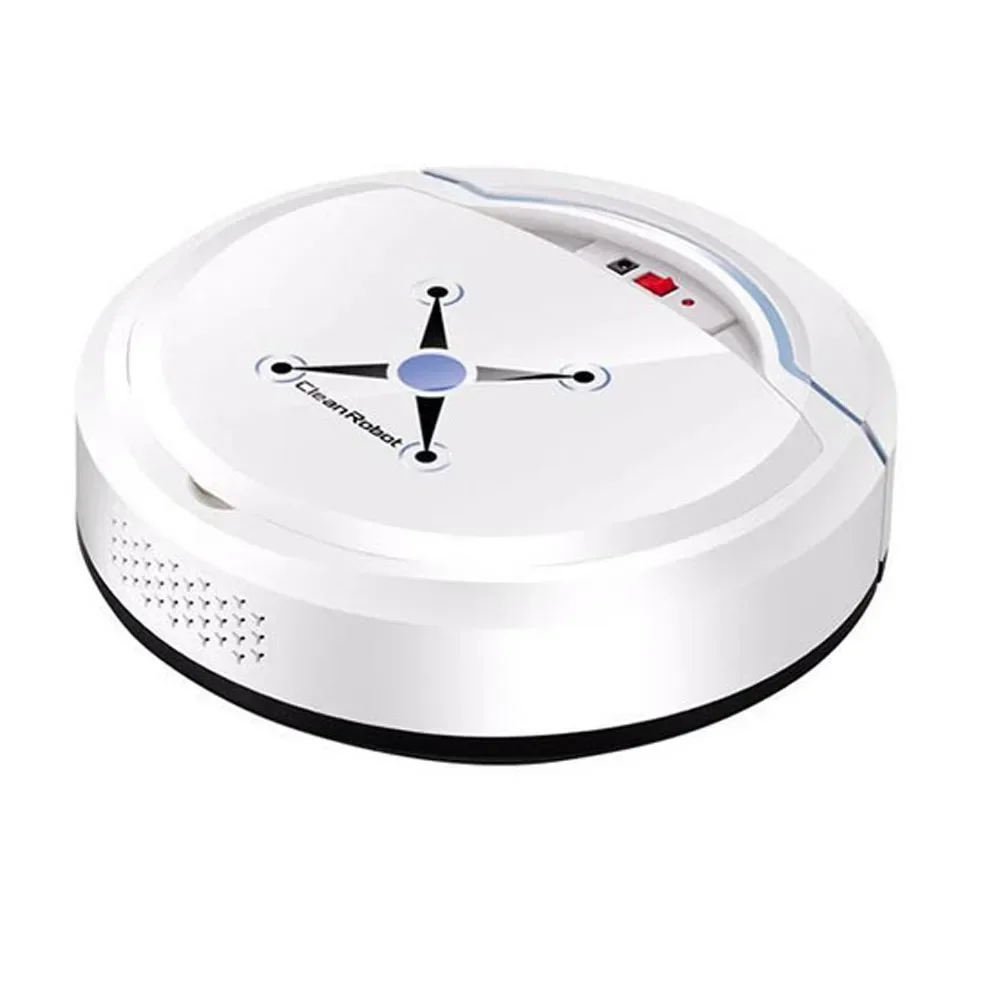 Carpet Automatic Sweeper Long Lasting Battery Li Ion Battery Clean Microcomputer Control Smart Robot Vacuum Cleaner Wheels