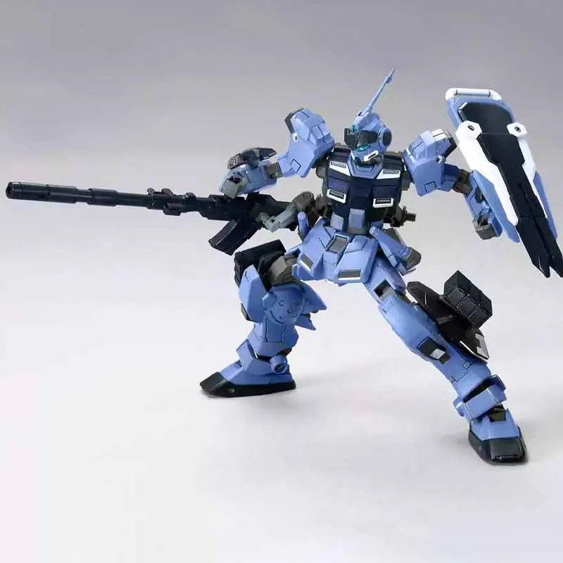 반다이 오리지널 건담 HG 시리즈 RX-80PR 페일 라이더 그라운드 중장비 유형 애니메이션 액션 피규어 조립 모델 완구
