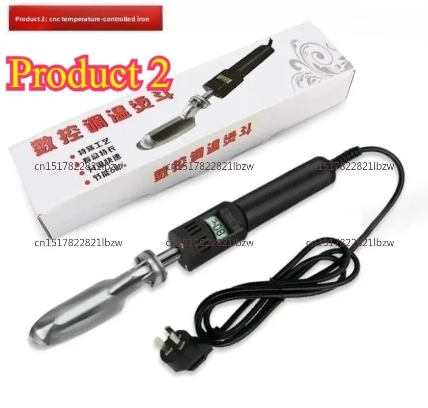 temperature control mini hot iron for leather, leather, clothing, shoes, wrinkle removal, painting, small soldering iron
