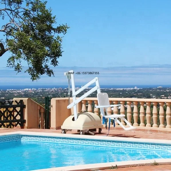 

Certified high quality factory manufacturing disabled swimming pool lifts