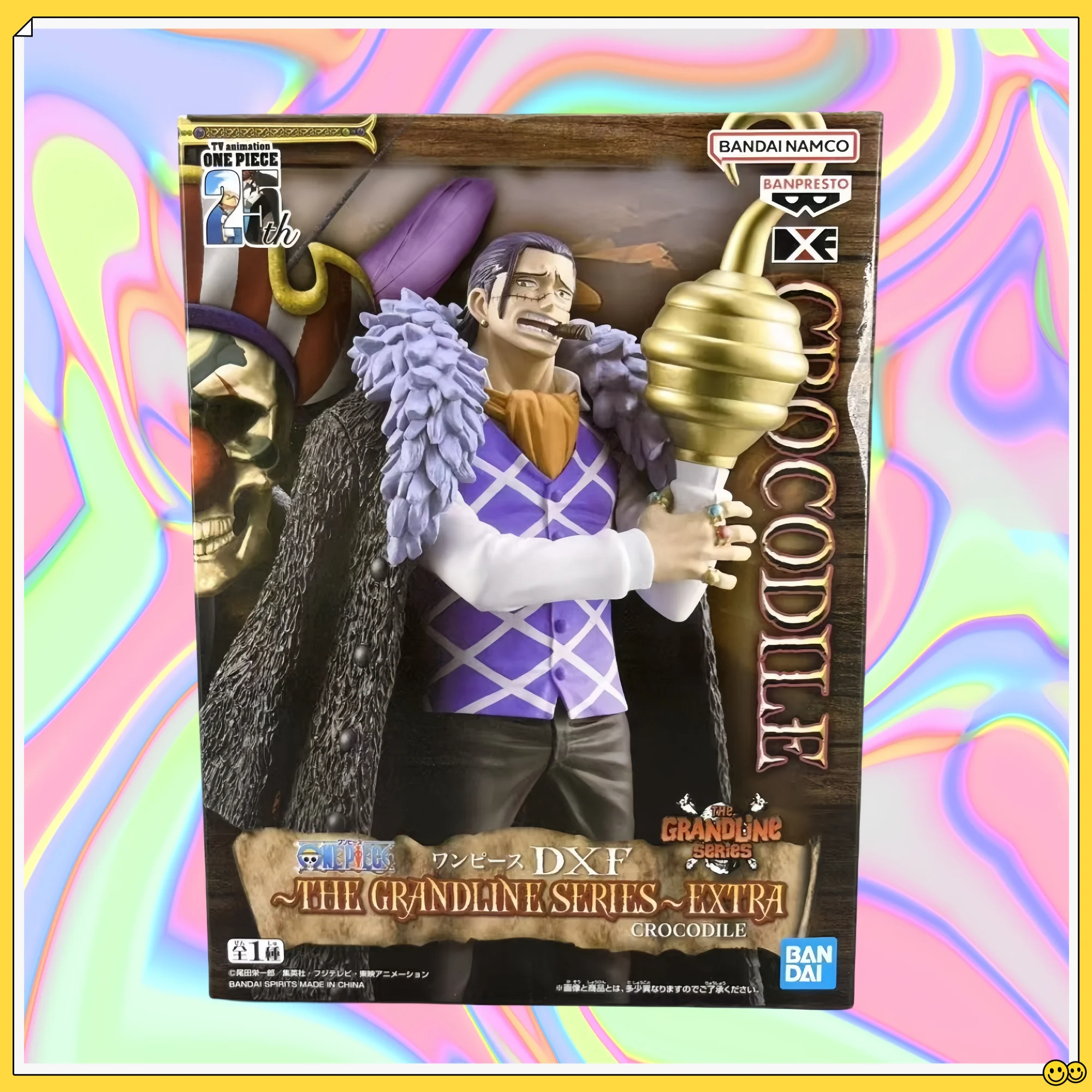

Bandai Banpresto One Piece Sir Crocodile 17 см стоячая фигурка-серия Grandline Коллекционная модель аниме подарок