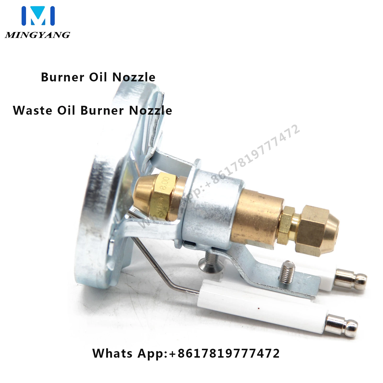 MINGYANG Fuel Burner 60 Degree Danfoss Solid Atomization Nozzle Siphon Waste Oil Burner Nozzle With Burner BaseFine Mist Nozzle