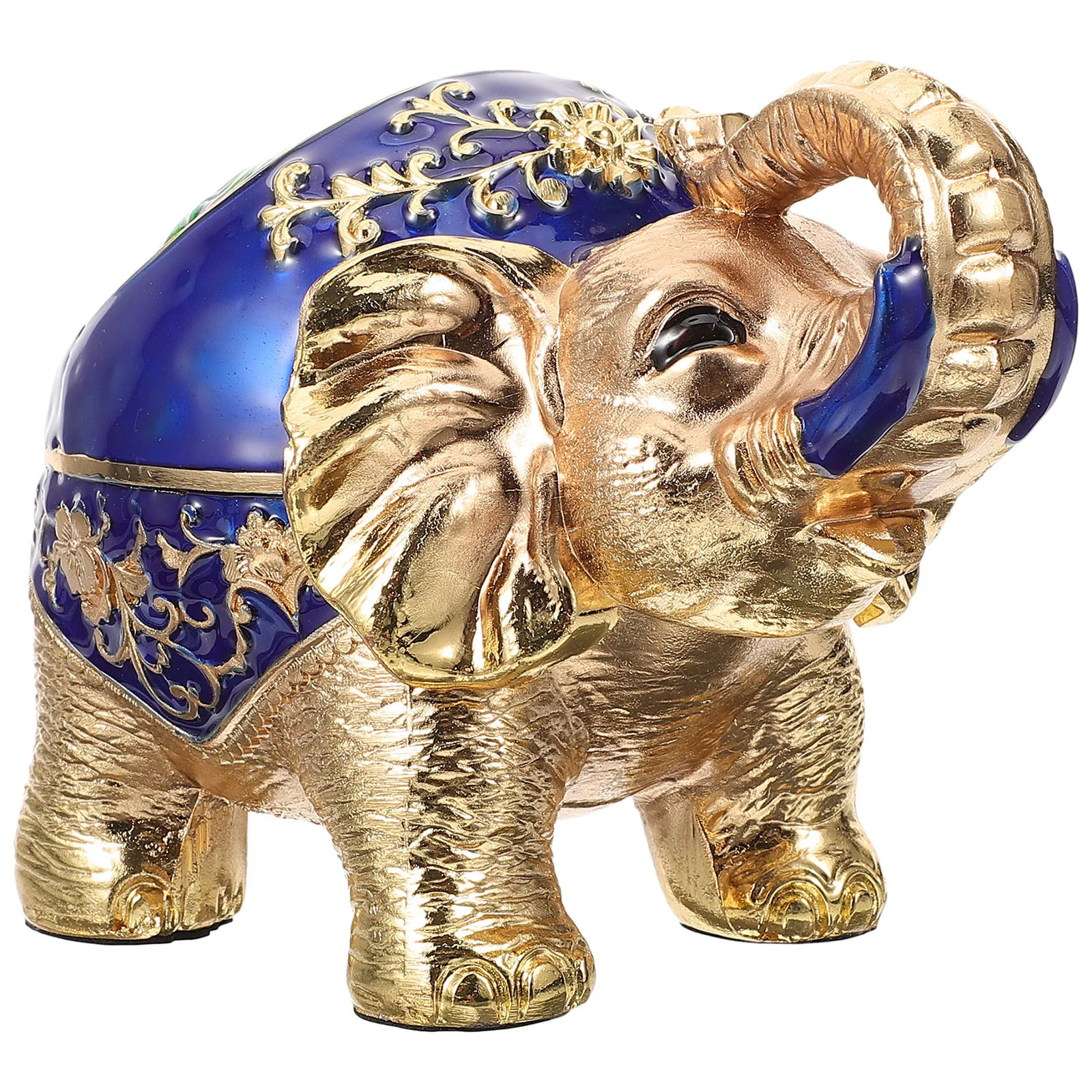 

1pc Shaped Ashtray High Grade Metal Ash Container Ornamental Elephant Ash Container Design For Home Office Decor