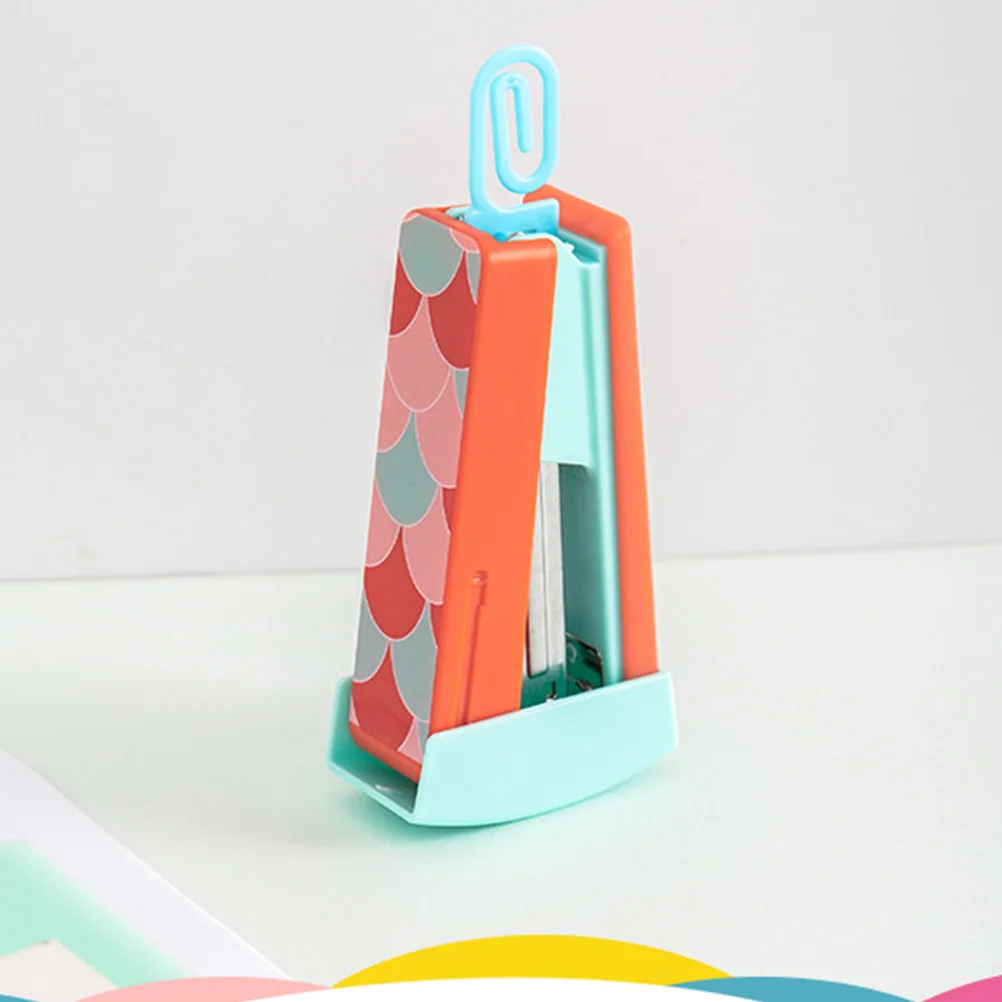 

Portable Stapler Manual Stapling Machine Mini Student Stationery Cute Office Supplies