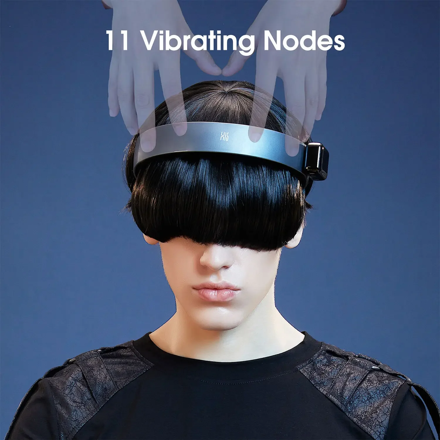 Head Massager Trend Compact Vibration Smart Bluetooth Head Massager