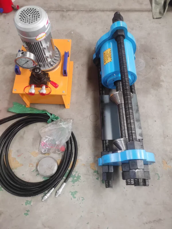 100T 150Ton Portátil Hidráulico Pista Link Pin Press Machine Track Link Pin Pusher para Escavadeira