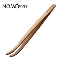 Reptile 16.5/28cm Bamboo Reptile Feeding Tongs Tweezers Long Handle Food Tongs Terrarium Eco Friendly Cleaning and Feeding Tools