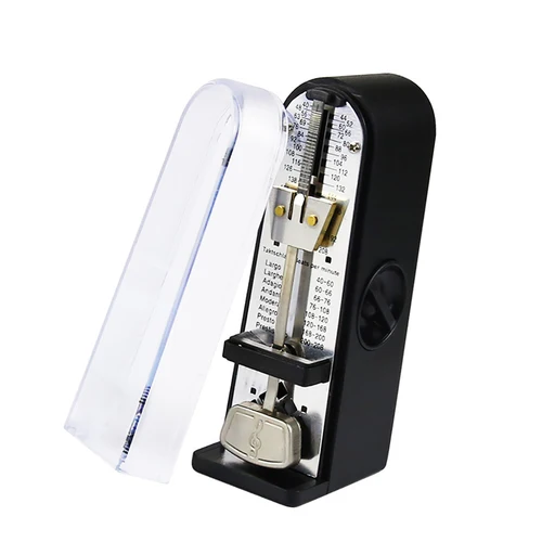 Imagen 1 del producto Metrónomo compacto profesional para guitarra, sintonizador Universal de plástico para tareas domésticas, aula, ukelele, instrumento Musical