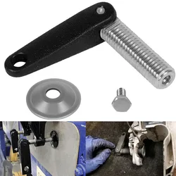 433675 Outboard Motor Transom Clamp Screw & Handle Assembly Fit For Johnson Evinrude Outboard, Replaces for 0433675