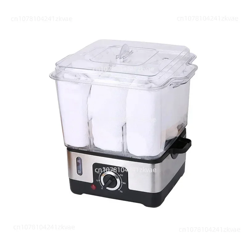 

Electric Towel Heating Steamer Towel Fast Heater Portable Towel Quick Heater Commercial