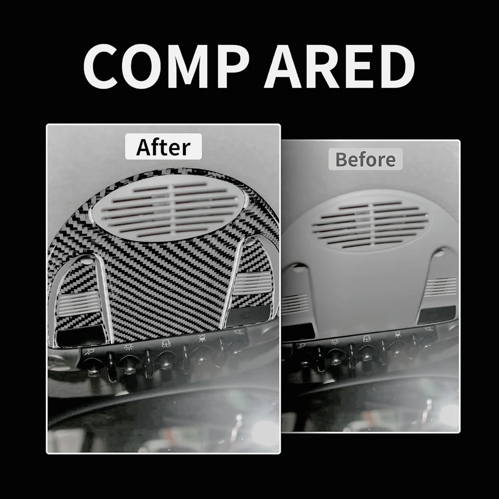 سقف القراءة غطاء خفيف لوحة الكسوة لميني كوبر هاردتوب R56 كلوبمان R55 للتحويل R57 سيارة الديكور #5