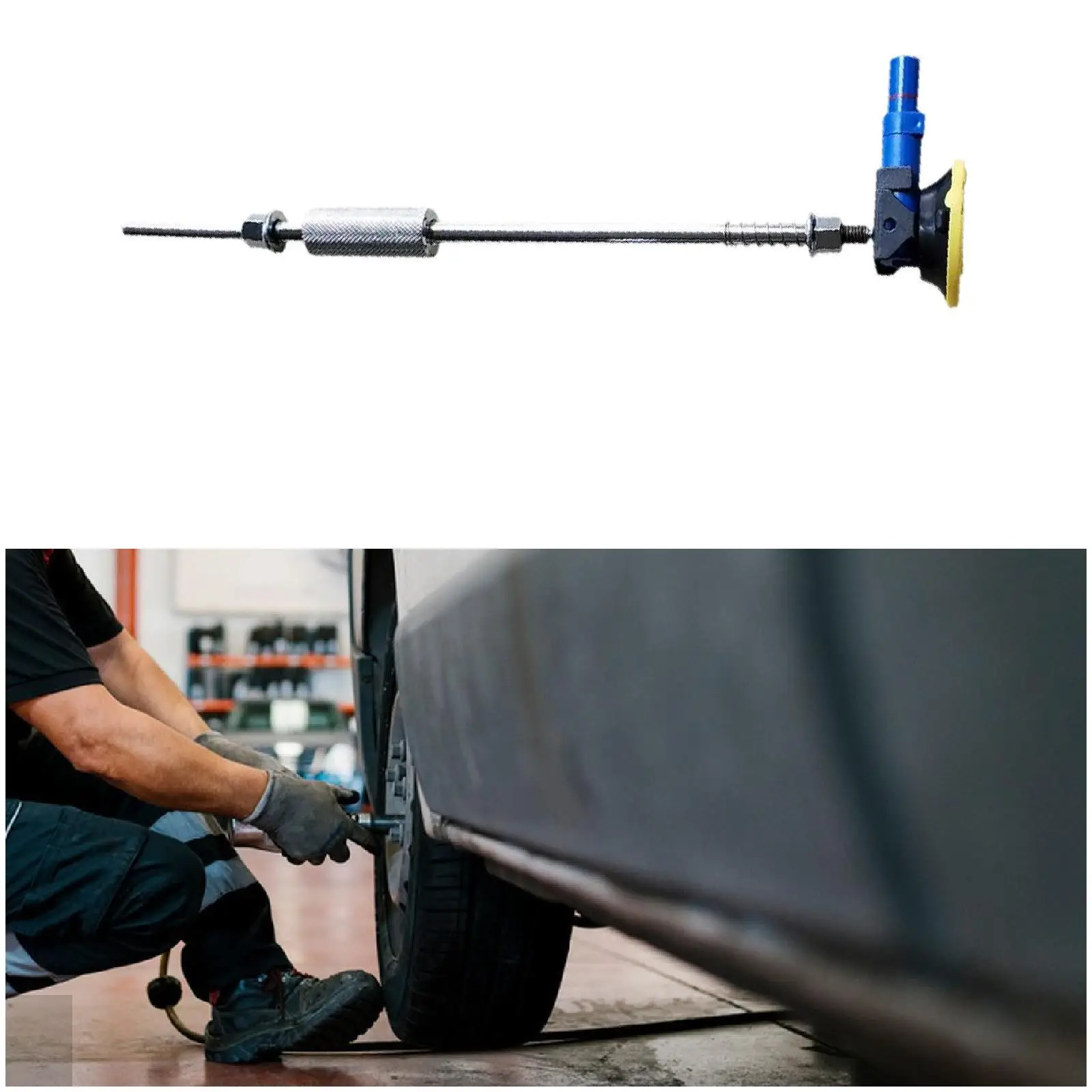 Auto Dent Remover Auto Dent Repair Puller Universeel Praktisch Gemakkelijk te gebruiken Verveloos Carrosserie Reparaties Tool voor kleine deuken