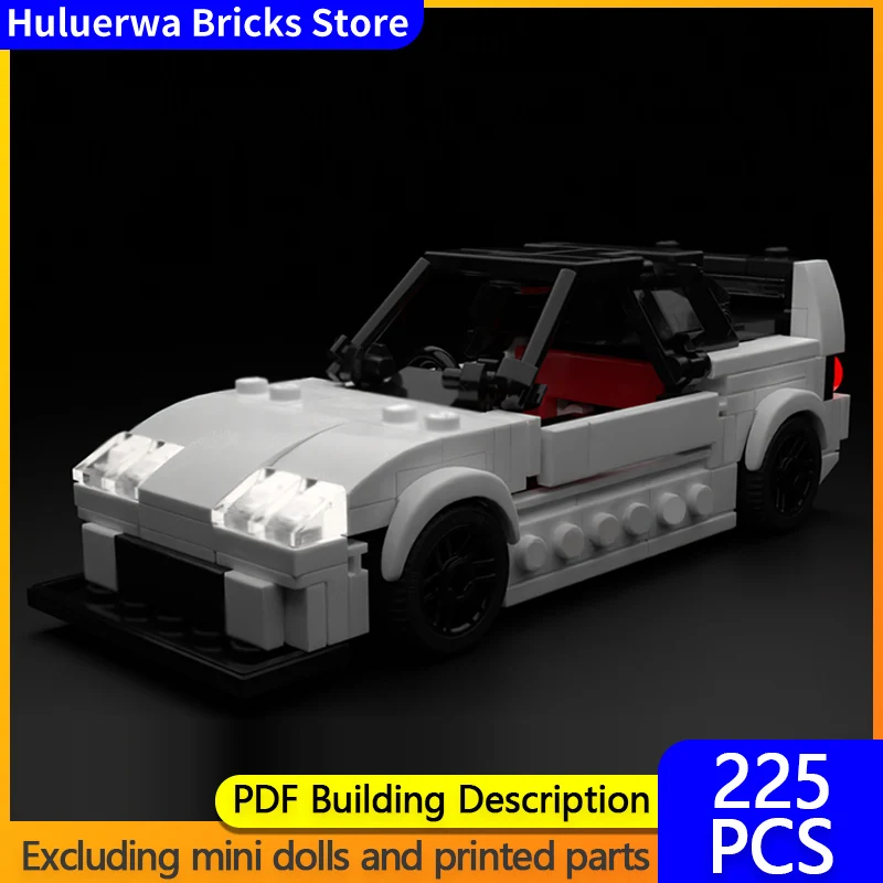 

Модель скоростного гоночного автомобиля MOC, строительные кирпичи LB40 AZ-1, модифицированный спортивный автомобиль, модульная технология, подарки, праздник, сборка, детские игрушки