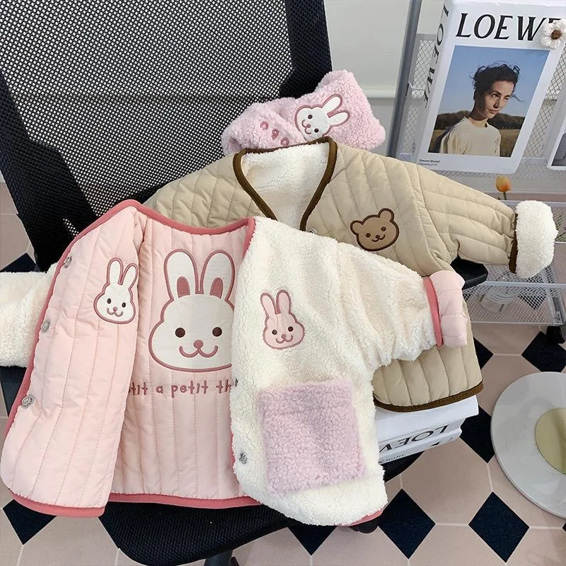 سترة دافئة للأطفال حديثي الولادة من الأولاد والبنات معطف شتوي كاجوال من القطن بأكمام طويلة ملابس للأطفال الصغار بسحاب مع وشاح #3