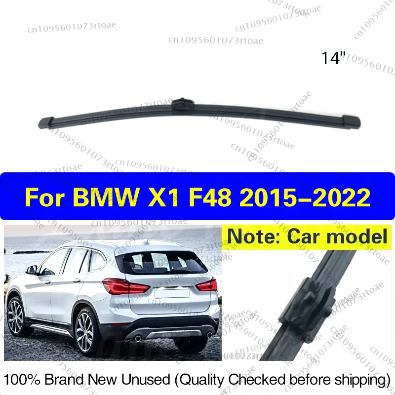 

14" Rear Windshield Wiper Blade For BMW X1 F48 2015 - 2022 Windscreen Clean Tailgate Window Brush Car Accessories High Quality
