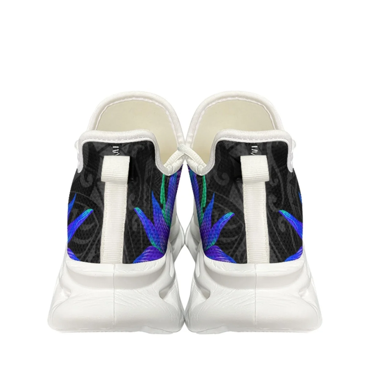 Gradient Australia Aboriginal Turtle Indigenous Art Round Toe Non-slip Vulcanized Shoes Fashion Brand Woman Comfortable Sneakers