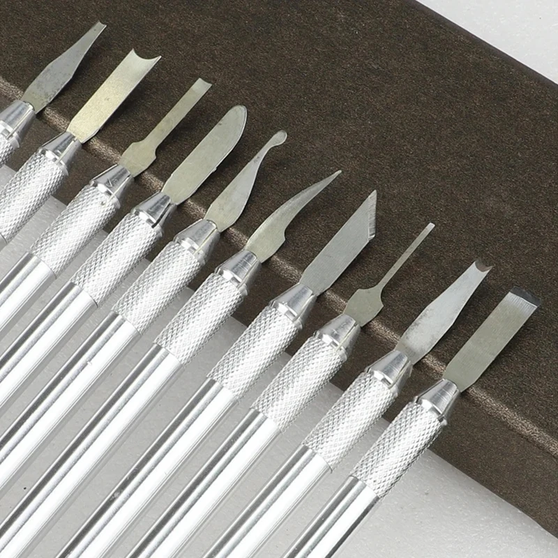 

10pcs Wax Graver Set High Quality Jewelry Making Carving Wax Knife Sharp Blade Carving DIY Tools Carvers 155mm