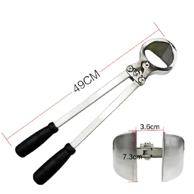 

Heavy Duty Bloodless Cattle Bull Burdizzo Tool Castrator Stainless Steel Cattle Castration Forceps