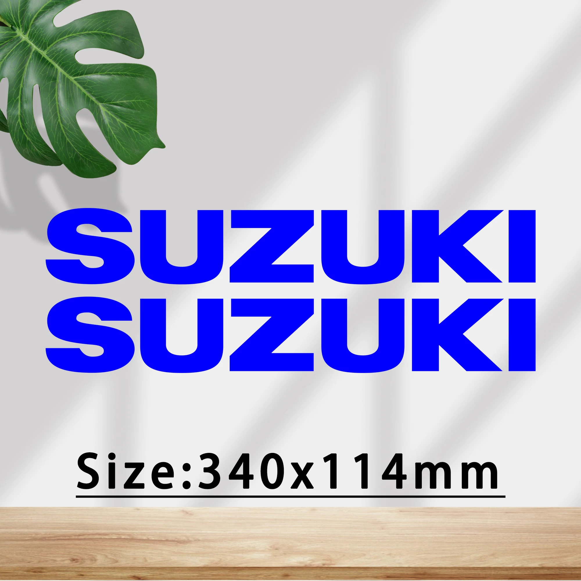 340 مللي متر سوزوكي ملصق خزان دراجة نارية مائي 34 سنتيمتر