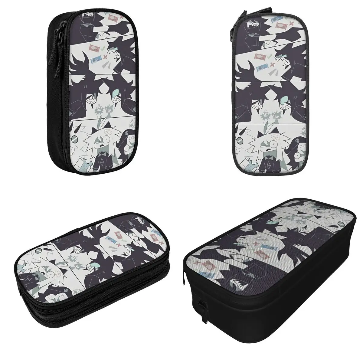 Anime Miss Circle Pencil Case New Fundamental Paper Education Pen Holder Bag Student Large Storage Students School Pencilcases