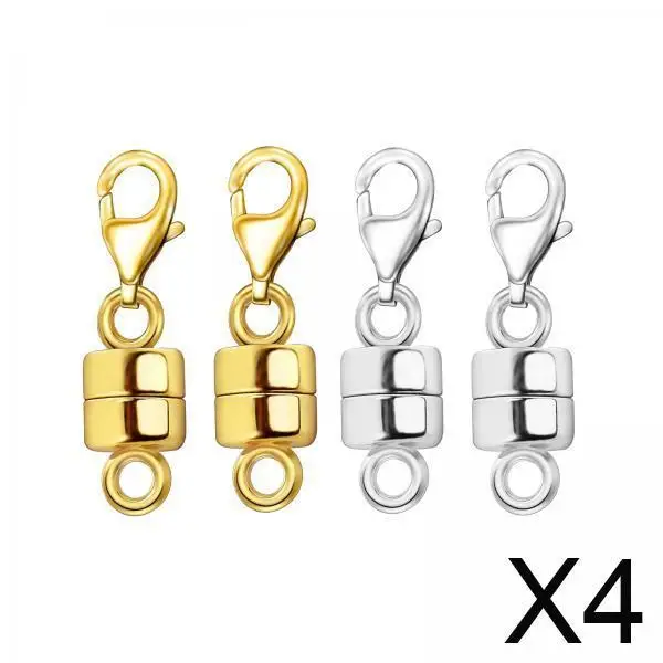 

Copper Magnetic Clasps for Necklaces Jewelry Connectors Necklace Making Supplies Strong Clasp for Bracelet Use