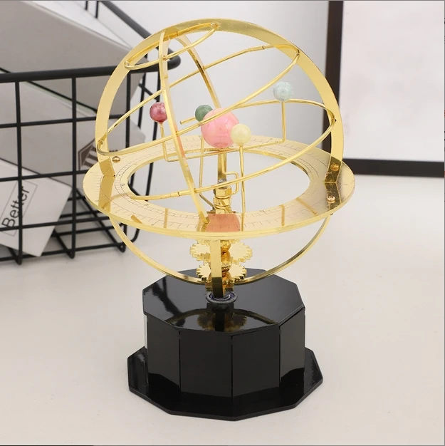 

Solar System Model, Metal Model Crafts Decoration Desktop Decor