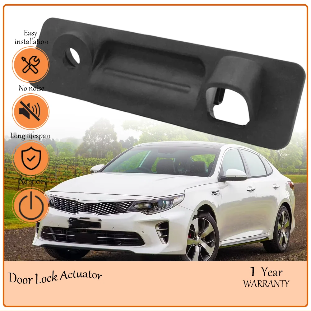 

Rear Exterior Trunk Lid Lock Handle Compatible With Kia K5 2016 -2020 with Rear Camera Hole Replacement Car Parts OE 81260-D6010