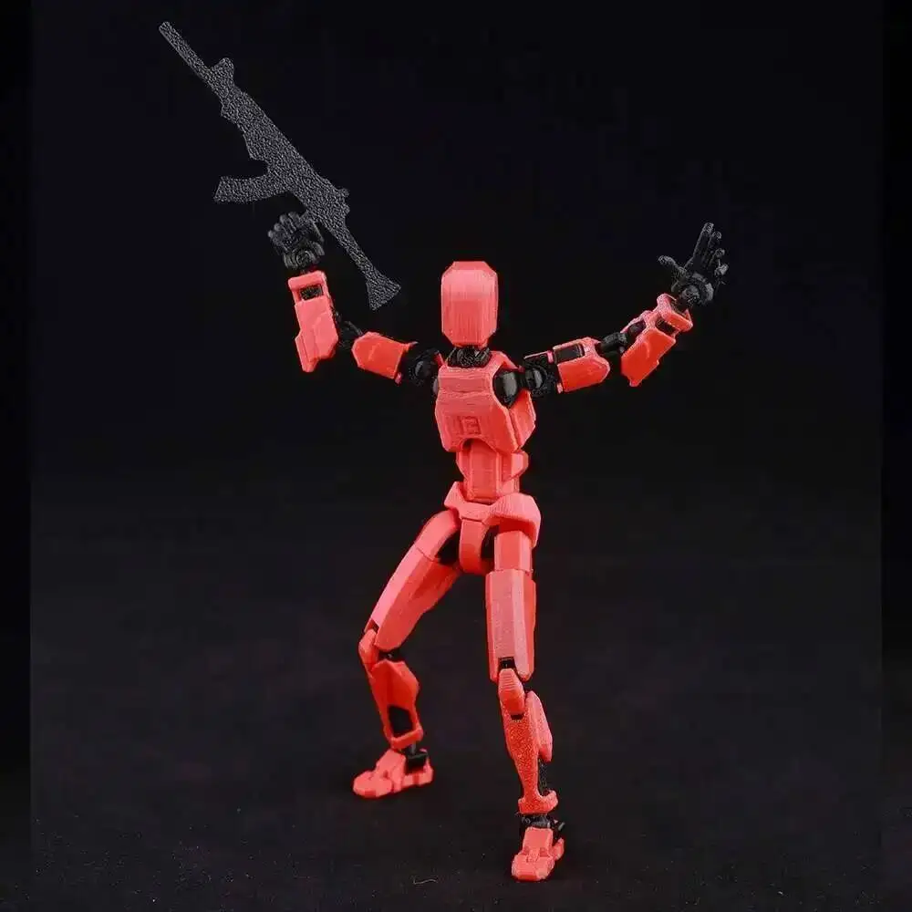 9L3D Gedruckte Lucky Dummy 13 Actionfiguren Titan13 Bewegliche Verwandlungs-Puppe Spielzeug für Eltern-Kind-Spiele – Detail 9