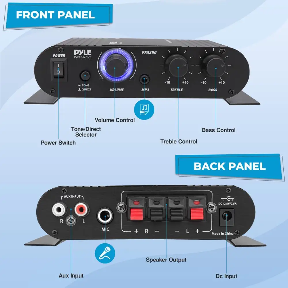 مضخم صوت ستيريو هاي فاي من الفئة T #1