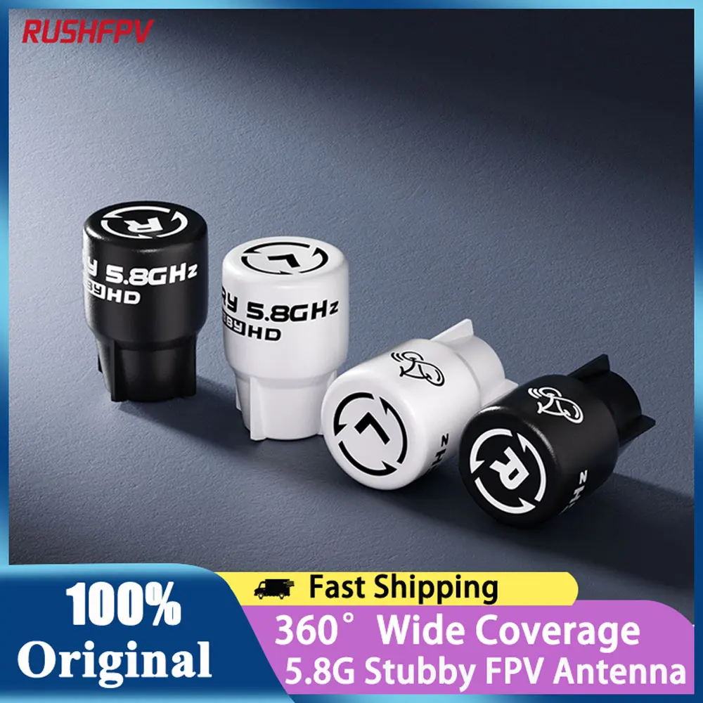 

RUSHFPV Cherry Stubby 5.8G 2.2dBi RHCP LHCP Антенна FPV SMA Для очков FPV Аксессуары Дрон
