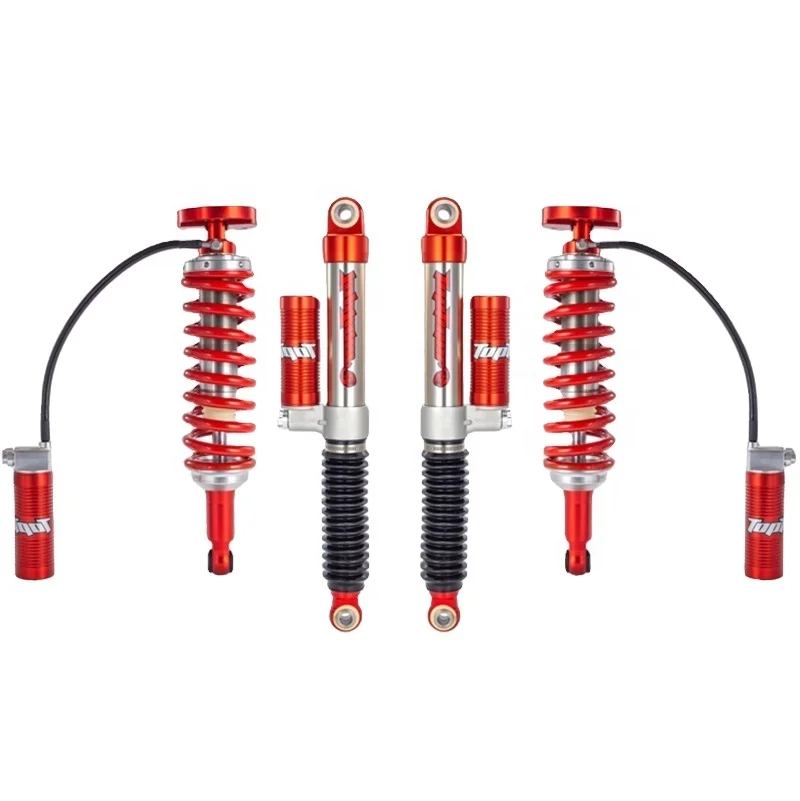 For TOYOTA Hilux Vigo Mono Tube Remote Reservoir Shock Absorber Coil Spring 2 Inch Lift
