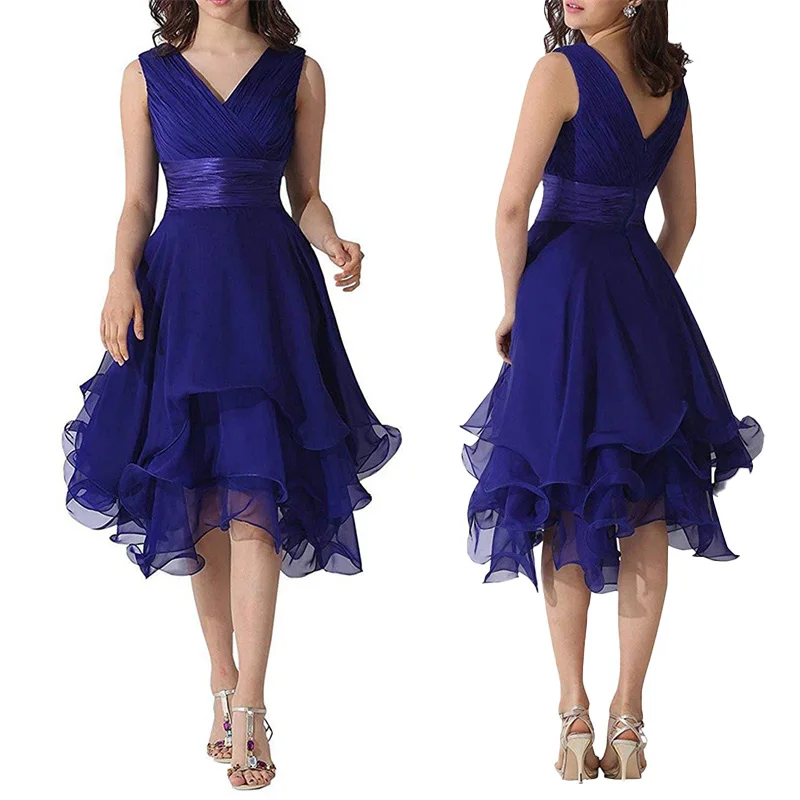 a-line-chiffon-knee-length-v-neck-pleat-off-shoulder-bridesmaid-dresses-wedding-party-prom-birthday-evening-cocktail-zipper-back