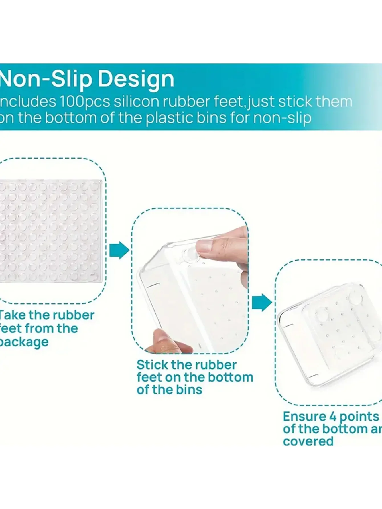 مجموعة تنظيم الأدراج البلاستيكية الشفافة مكونة من 44 قطعة، منظمو مقسم أدراج المكتب، صناديق تخزين للمكياج والمجوهرات والأشتات، ملحقات المنزل