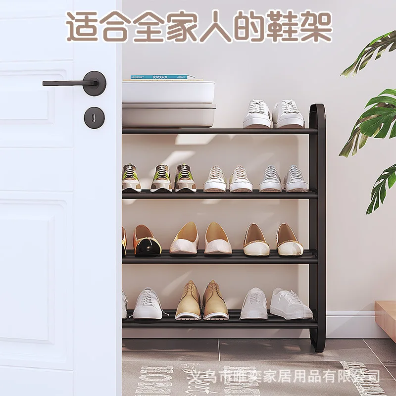 Simple Shoe Rack At The Door of Household Dormitory Multi Layer Dust-proof Storage Shoe Cabinet Small Assembly Shoe Rack