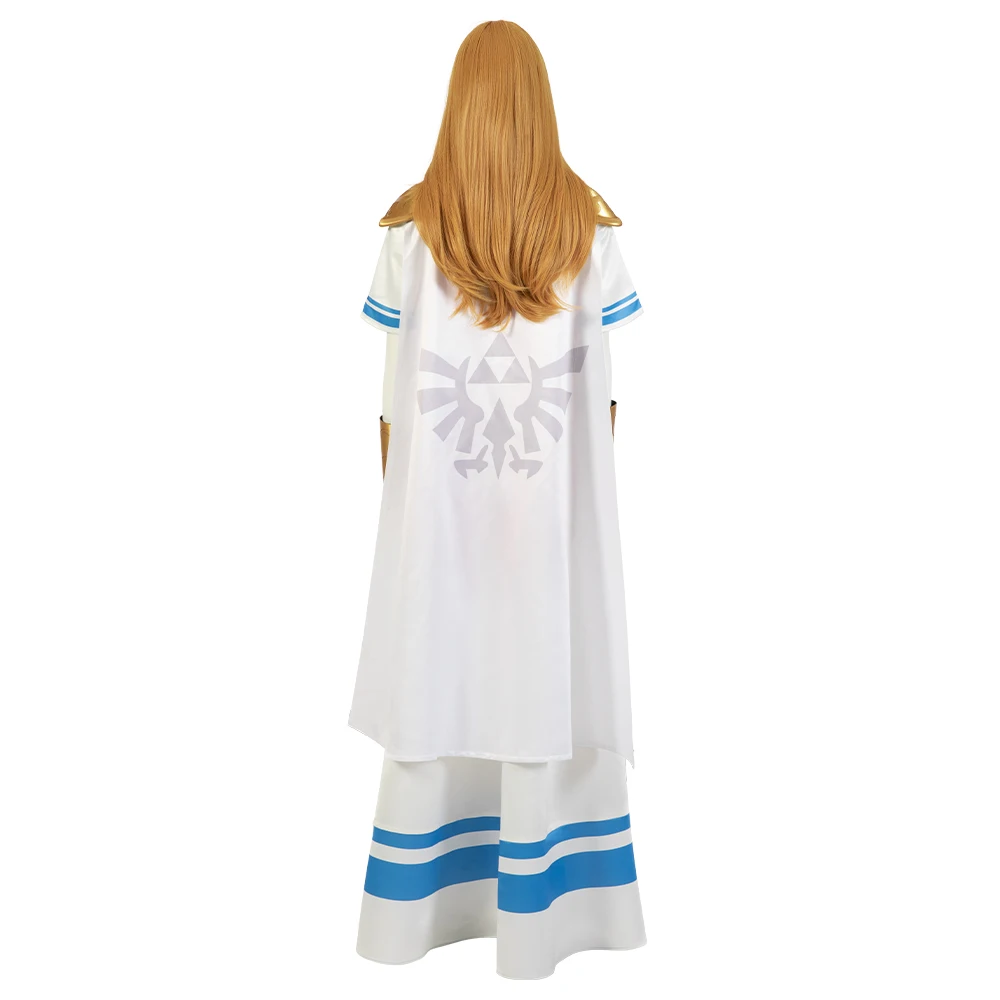 Ssb Prinses Zelda Cosplay Custome Jurk Voor Meisjes Zelda Anime Spel Halloween Customes Voor Vrouwen