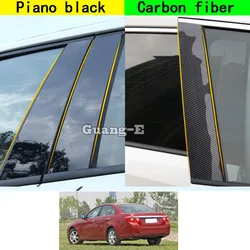 For Chevrolet Epica 2007 2008 2009 2010 2011 2012 2013 Car PC Material Pillar Post Cover Door Trim Window Molding Sticker Parts