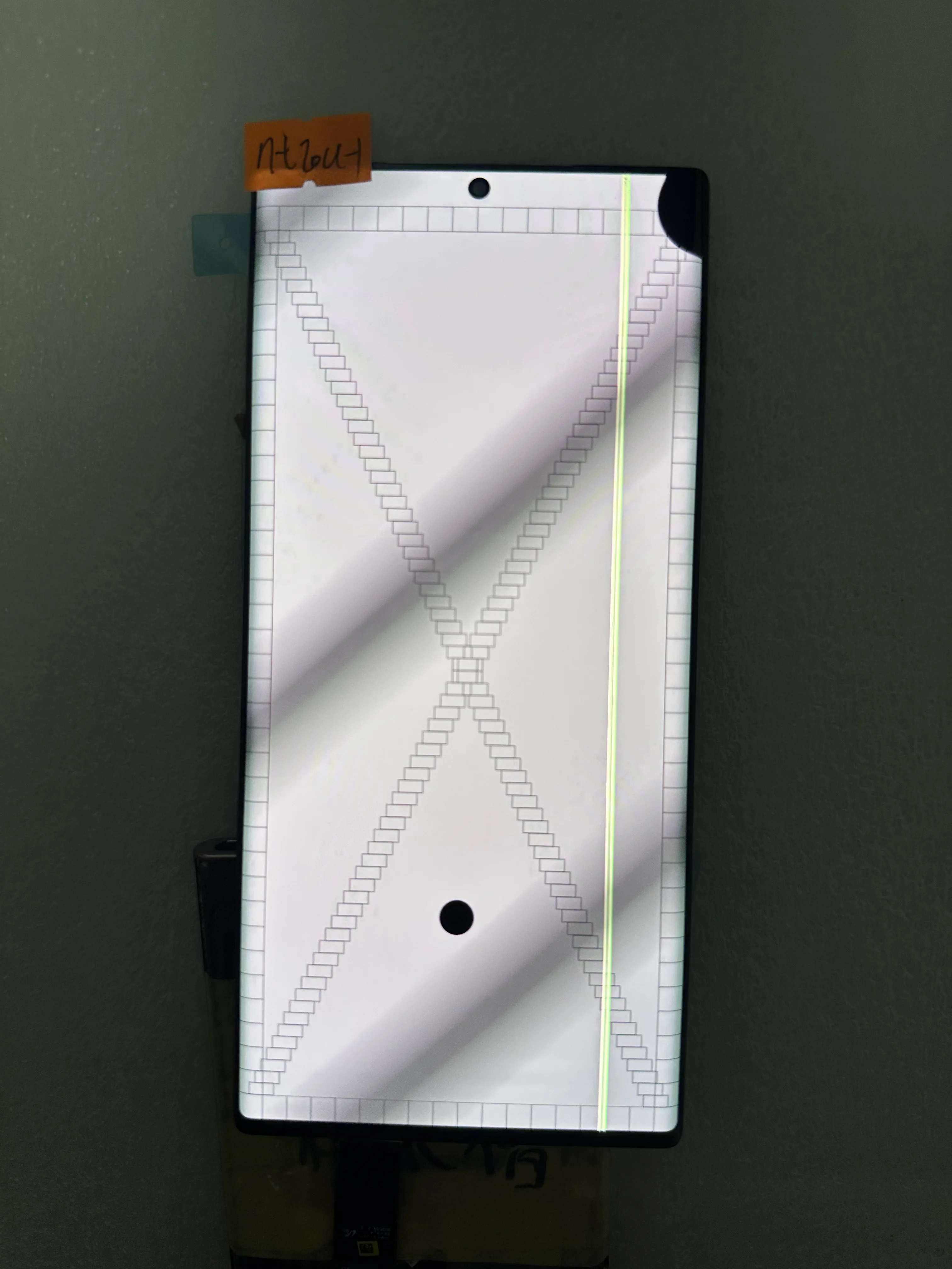 AA++ AMOLED LCD For Samsung Note 20 Ultra LCD N986F N986B LCD Display Touch Screen Display Screen With Dot Line Burn Defects LCD