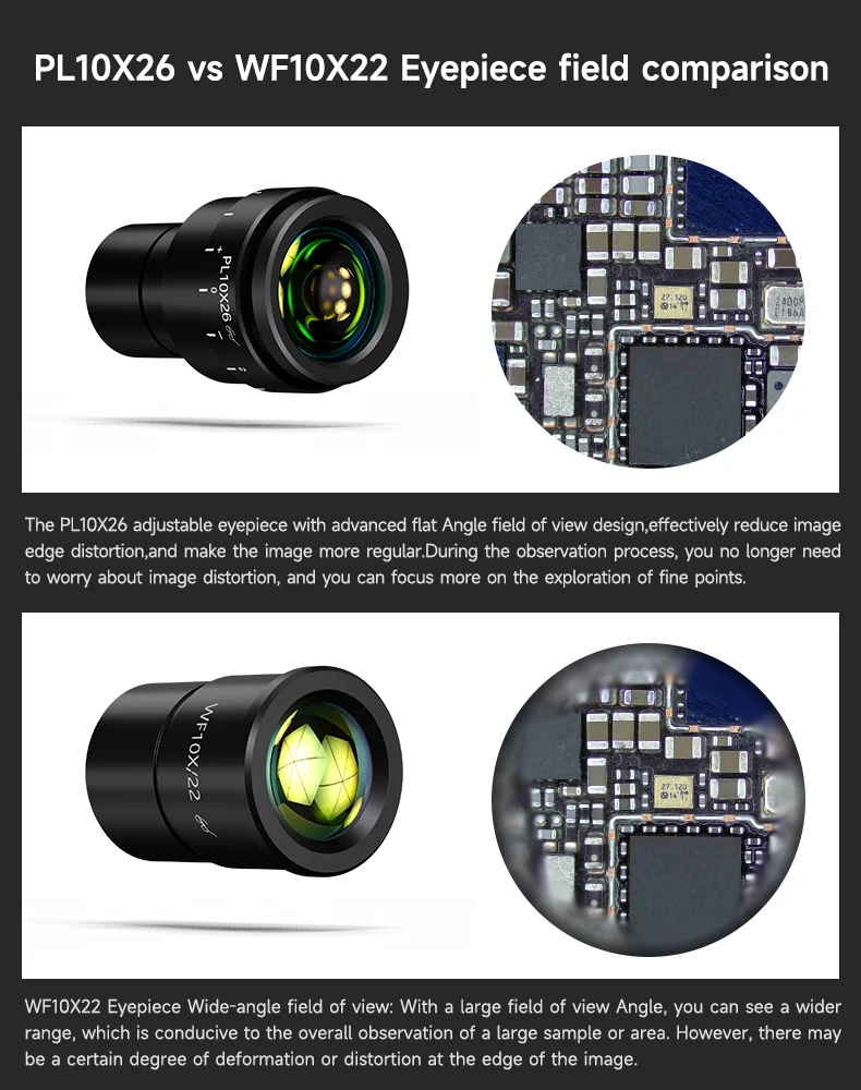 MECHANIC SUPER X PRO Microscope Zoom 6.5X-52X 6