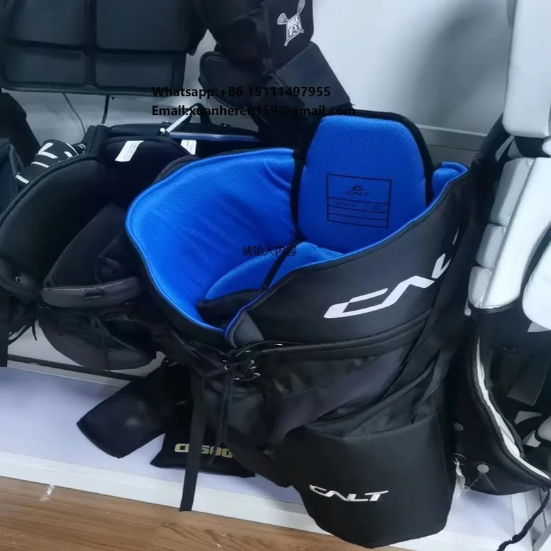 OEM Professional Direct Factory Durable Safety Customized Logo Gear Protective Equipment for Seniors in Hockey Ice & Field