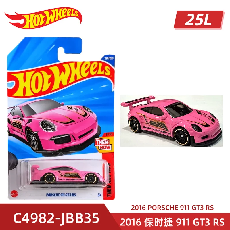 

In Stock Genuine Hotwheels Alloy Car Model Porsche 911 Simulation Toy New Car Model 25l C4982 Collectible Boy Fans Surprise Gift