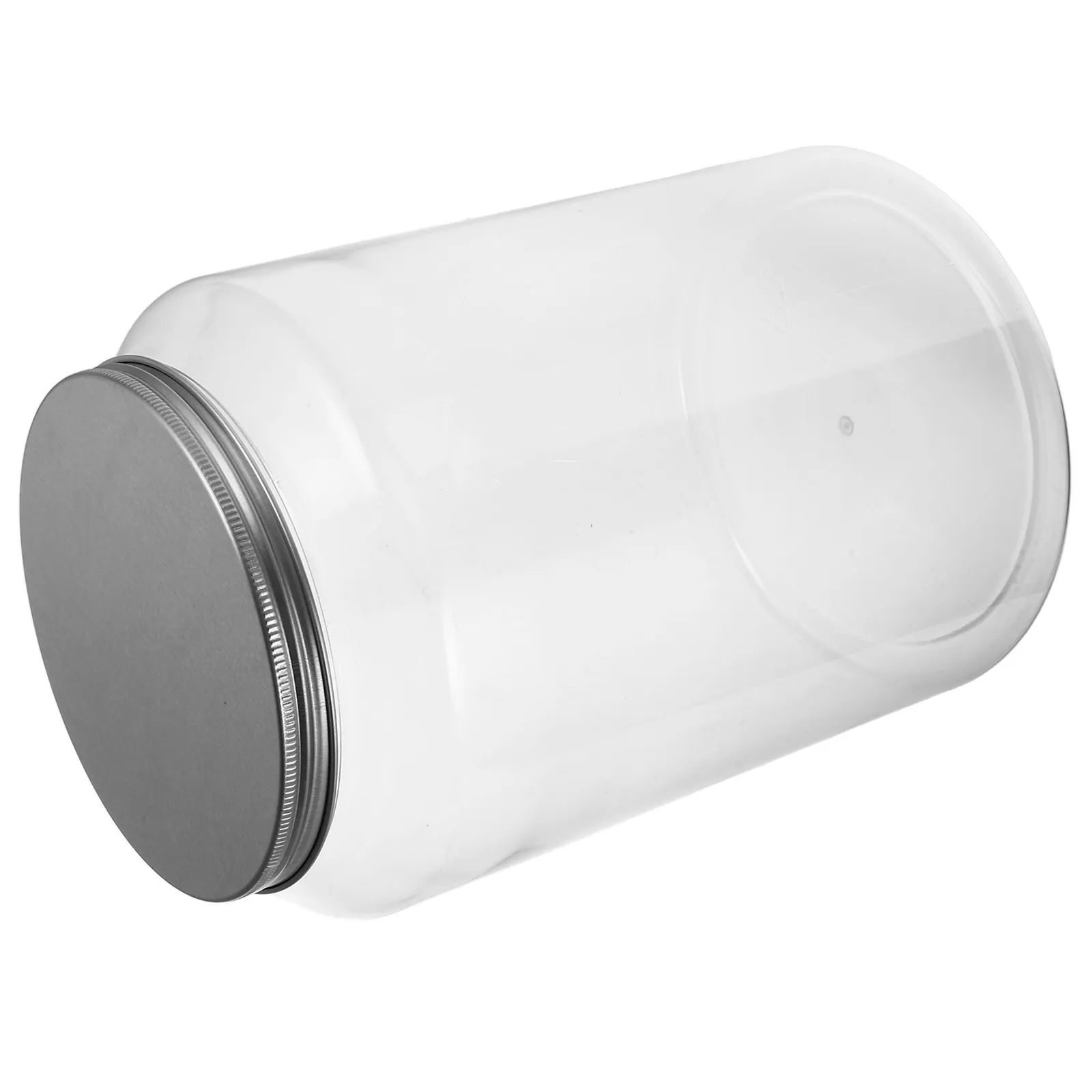 Clear Storage Jar Cotton Organizer Transparent Display Box Dustproof Protective Kids Bathroom Storage 20Cm Large Capacity