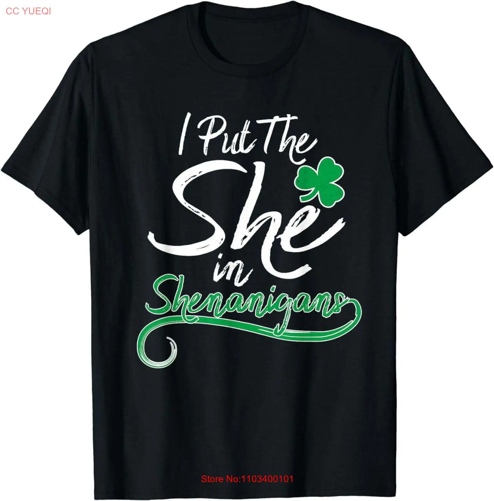 Футболка I Put The She in Shenanigans Ladys