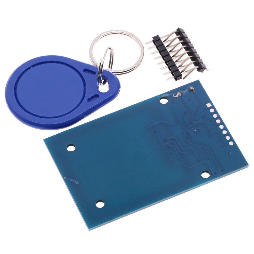 Módulo sem fio RFID IC para Arduino, MFRC-522, RC-522, RC522, chave, SPI, gravador, leitor, cartão IC, módulo de proximidade