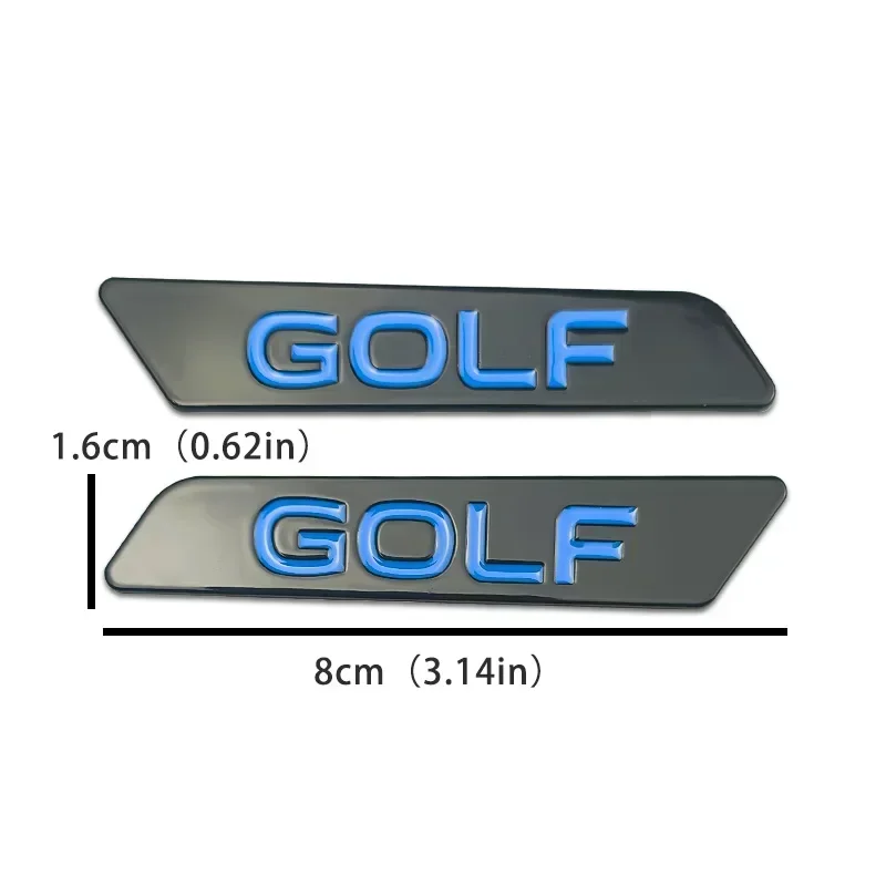 لفولكس واجن سيارة الجانب شعار شارة ملصق جولف 5 6 7 8 بولو باسات شيروكو جيتا بيتل تيجوان MK7 CC Magotan الديكور