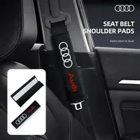 S5 Car Hot 2025 For Audi 2PCS Car Seatbelt Shoulder Pad Driving Seat Belt Vehicle Pad Cover For Audi A1 A3 A4 A5 A6 A7 A8 Q2 Q3