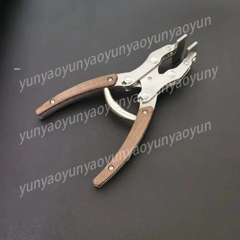 Leather Flat Pliers Stainless Steel Professional Handmade DIY Craftsman LeatherCraft Parallel Clamp Tools