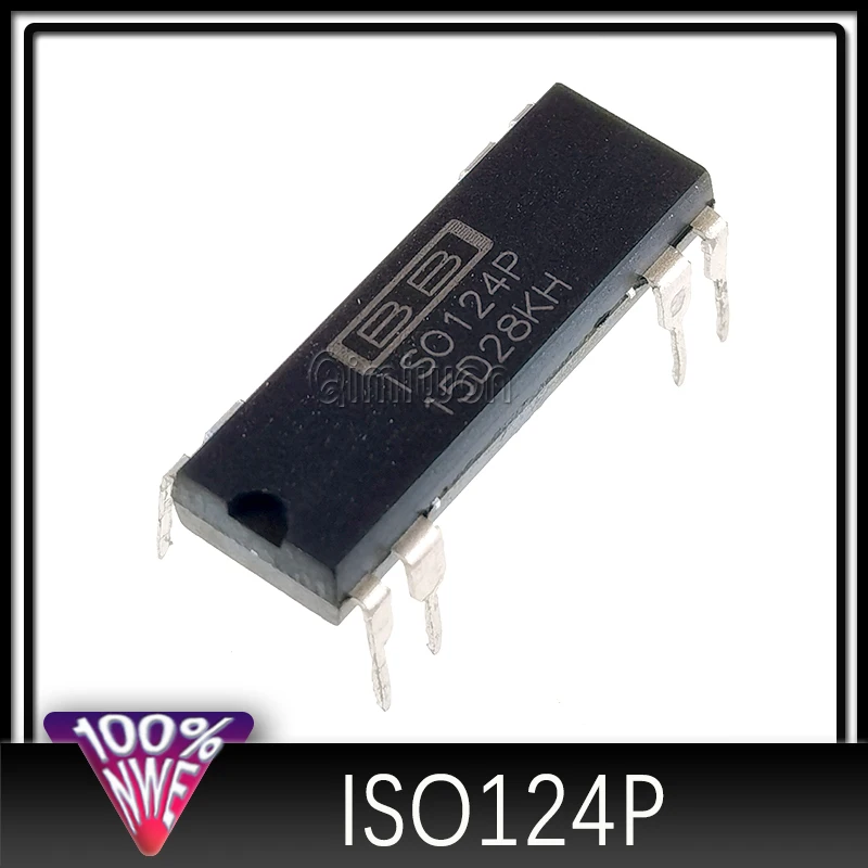 1pcs ISO124P DIP-8 ISO124 ISO122P ISO122 IS0124 DIP8 DIP isolation amplifier