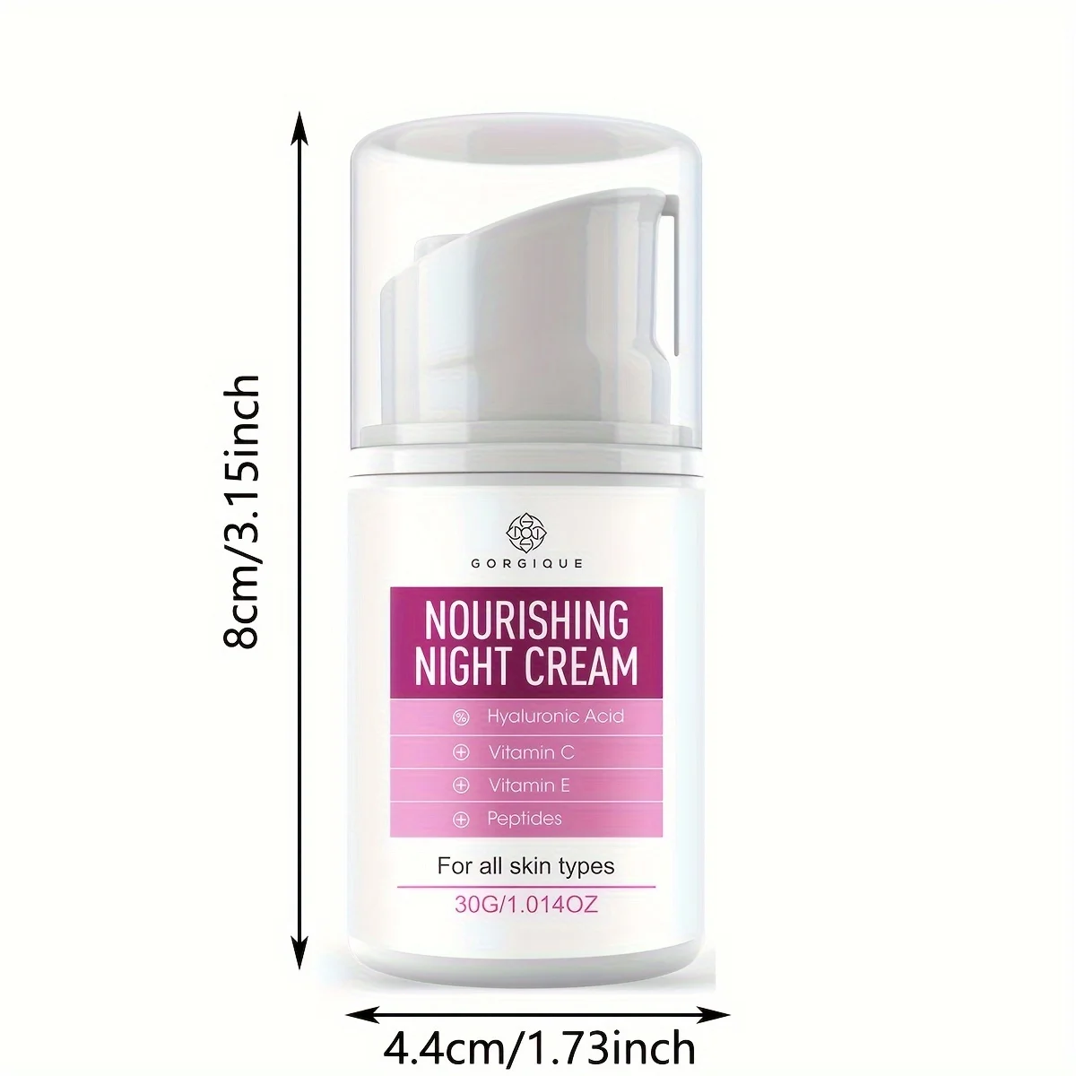 Nacht creme Feuchtigkeit creme für die Gesichts pflege Nacht creme angereichert mit Hyaluron säure Vitamin E Peptiden